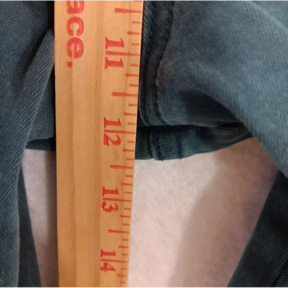 Kut From The Kloth Cargo Pants Women's Size 16 Green Fade Naomi - Picture 3 of 8